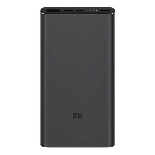 Внешний аккумулятор Xiaomi Mi Power Bank 3 PLM12ZM 10000 mAh Black в Билайн