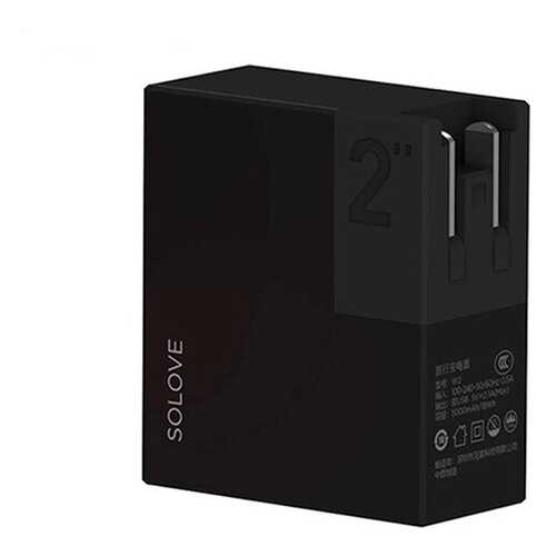 Внешний аккумулятор Xiaomi SOLOVE 5000 mAh Black (W2) в Билайн