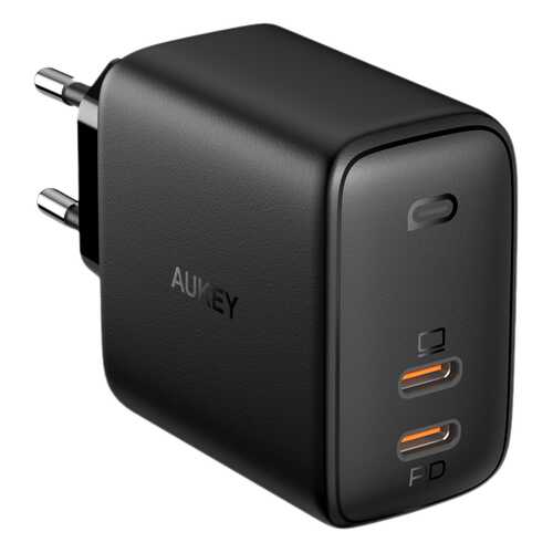 Сетевое зарядное устройство Aukey Omnia Duo PD 65W 2xUSB-C PA-B4 в Билайн