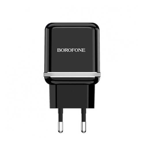 Сетевое зарядное устройство Borofone BA25A 2USB 2.4A Black в Билайн