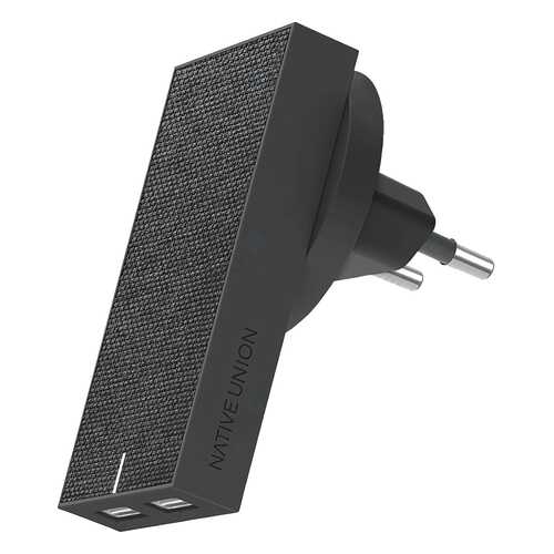Сетевое зарядное устройство Native Union Smart 2 USB 3,1A Black в Билайн