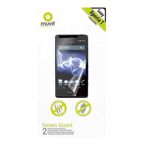 Пленка Muvit MUSCP0258 для Sony Xperia T 2шт в Билайн