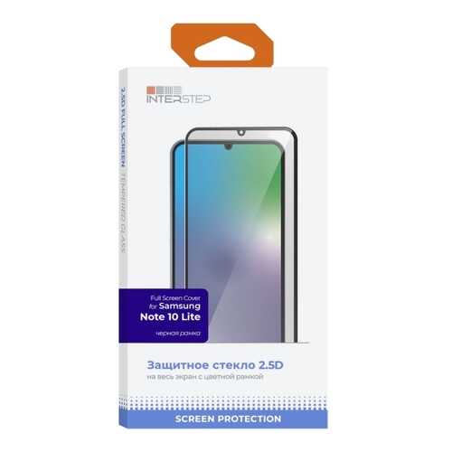 Стекло InterStep FSC для Galaxy Note 10 Lite Black в Билайн