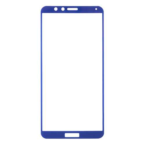 Защитное стекло 5D на весь экран для Huawei Honor 7X синее в Билайн