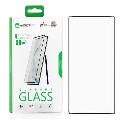 Защитное стекло AMAZINGthing SupremeGlass Full Screen 3D Black для Samsung Galaxy Note 10 в Билайн