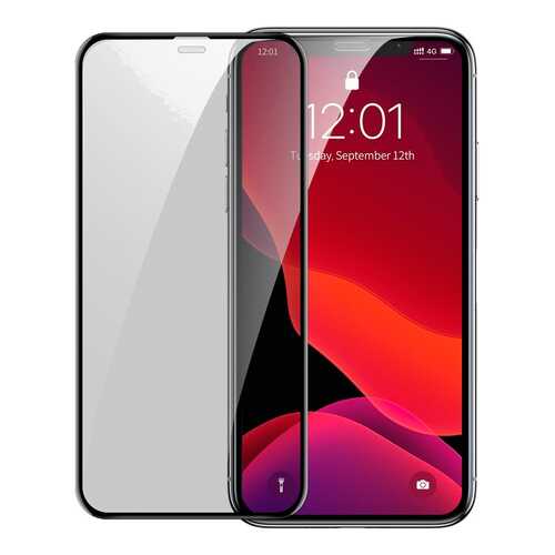 Защитное стекло Baseus Curved Privacy для iPhone 11 Pro Max Black в Билайн