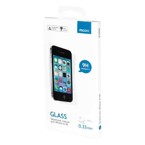 Защитное стекло Deppa для Apple iPhone 4/iPhone 4S в Билайн