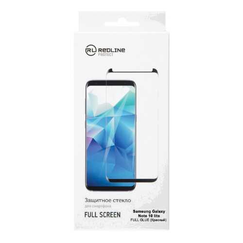 Защитное стекло для смартфона Red Line для Samsung Galaxy Note 10 lite, FScr. TG FG Red в Билайн