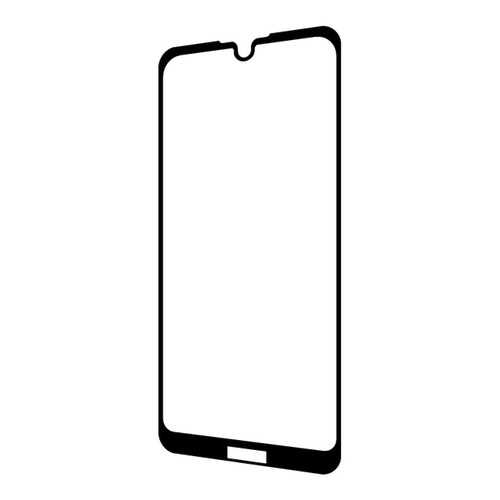 Защитное стекло Full Glue Premium Krutoff для Huawei Y5 2019/Honor 8S Black в Билайн
