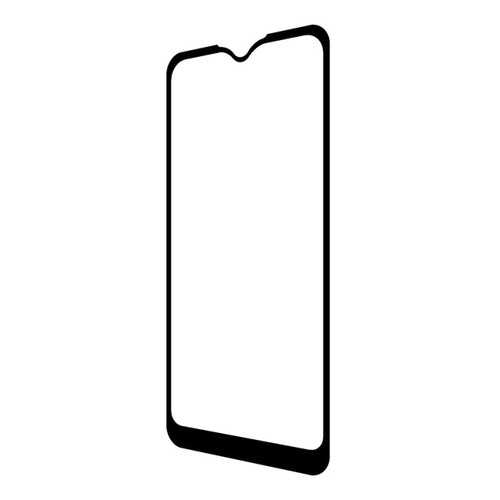 Защитное стекло Full Glue Premium Krutoff для Samsung Galaxy A01 Black в Билайн