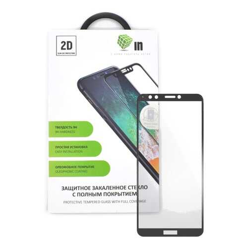 Защитное стекло Innovation для Huawei Y7 Prime (2018) Black в Билайн