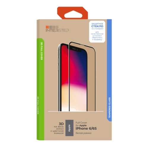 Защитное стекло InterStep для Apple iPhone 6/iPhone 6S (IS-TG-IPHO6S3DW-UA3B202) в Билайн