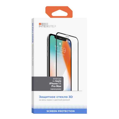 Защитное стекло InterStep для iPhone 11 Pro Max в Билайн