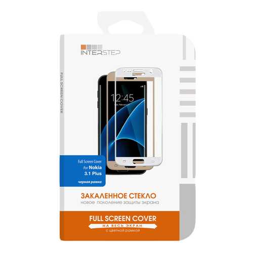 Защитное стекло InterStep для Nokia 3.1 Plus Black в Билайн