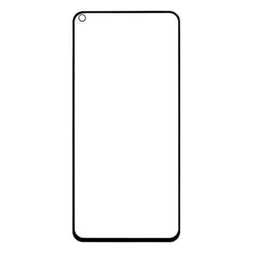 Защитное стекло на весь экран полноклеевое для Huawei Honor View 20 (V20) черное в Билайн