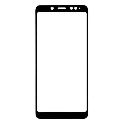 Защитное стекло на весь экран полноклеевое для Xiaomi Redmi Note 5 черное в Билайн