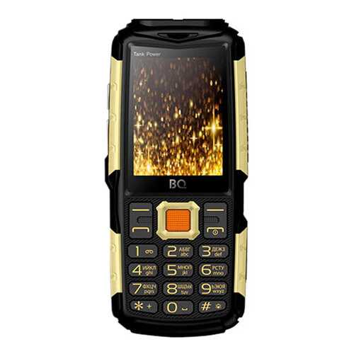 Мобильный телефон BQ 2430 Tank Power Black/Gold в Билайн