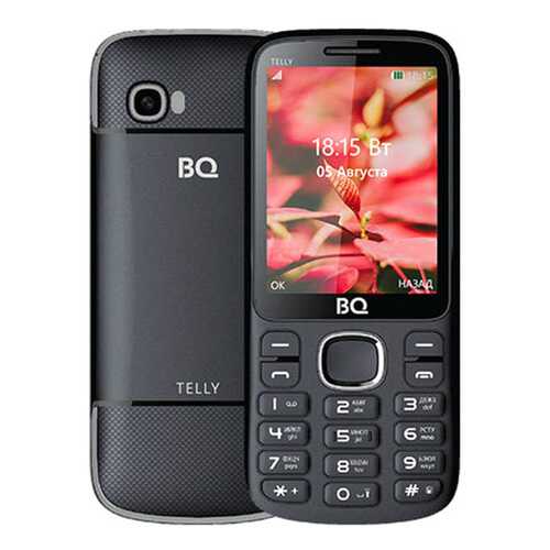 Мобильный телефон BQ 2808 Telly Black/Grey в Билайн
