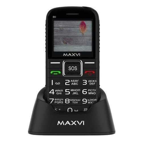 Мобильный телефон Maxvi B5 Black в Билайн