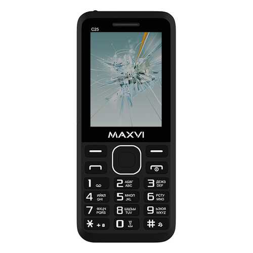 Мобильный телефон Maxvi C25 Black в Билайн