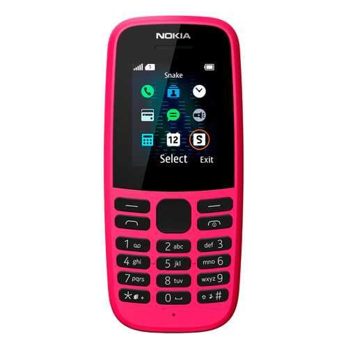Мобильный телефон Nokia 105SS (ТА-1203 P) Pink в Билайн