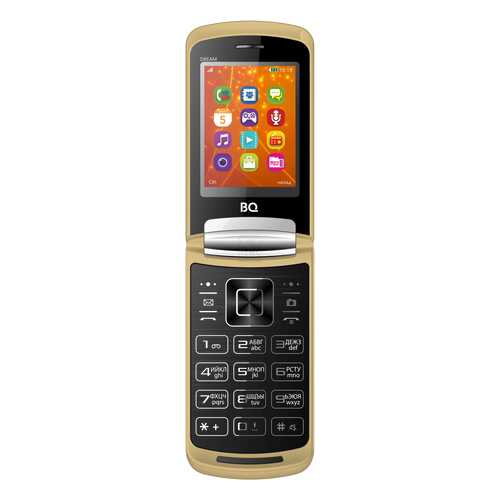 Мобильный телефон BQ 2405 Dream Gold в Билайн