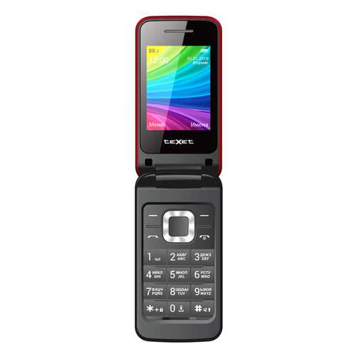 Мобильный телефон teXet TM-204 Red в Билайн