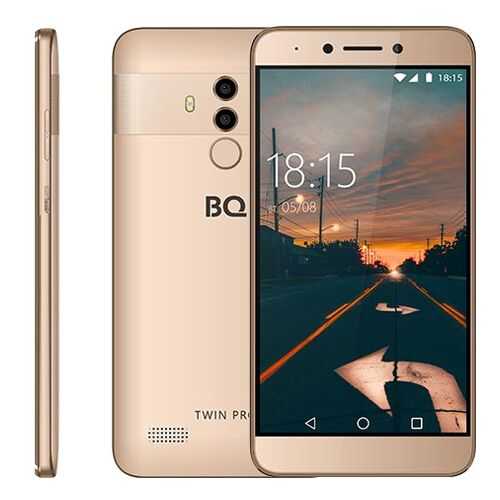 Смартфон BQ BQ-5517L Twin Pro Gold в Билайн
