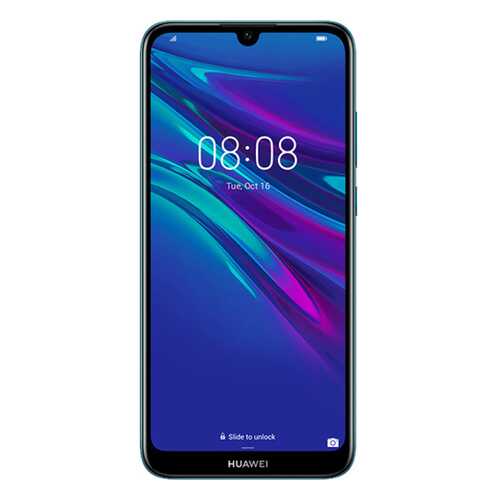Смартфон Huawei Y6 (2019) 32Gb Blue в Билайн