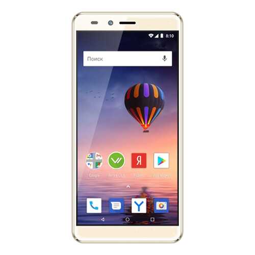 Смартфон Vertex Impress Aero 8Gb Gold в Билайн