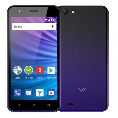 Смартфон Vertex Luck L100 3G Dark Blue в Билайн