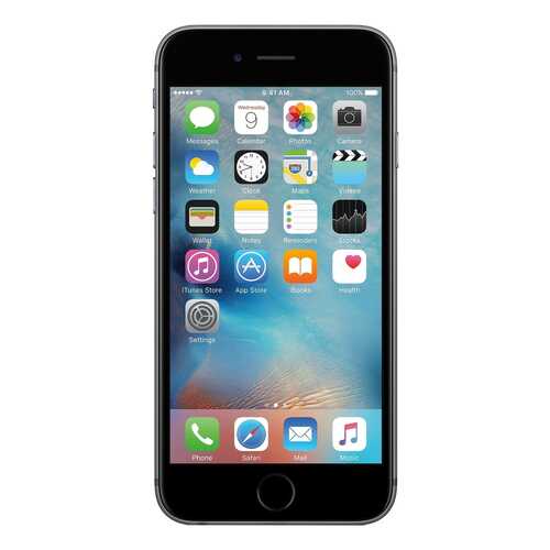 Смартфон Apple iPhone 6s 16Gb Space Gray (FKQJ2RU/A) восстановленный в Билайн